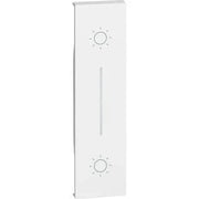 Living Now - Cover doppio pulsante 1M bianco - KW05L
