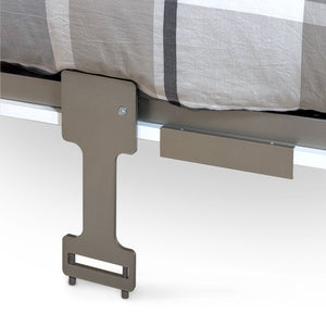 Letto Matrimoniale Francese A Scomparsa 140 Versia Con Armadio Sx 2 Ante Bianco