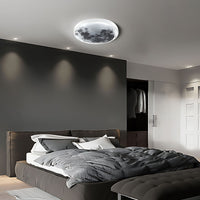 Lampada Da Soffitto App1806-cw Moon Led White