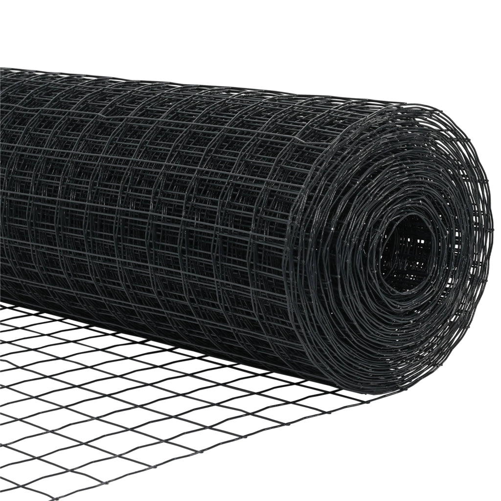 Recinzione Euro Grigio 1,2x10 m Acciaio