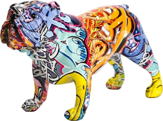 Bulldog Decorativi Colorati per Arredamento Moderno