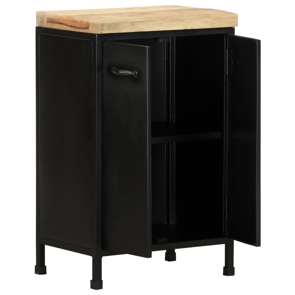 Credenza 47x35x76 cm in Legno di Mango Grezzo cod mxl 59082