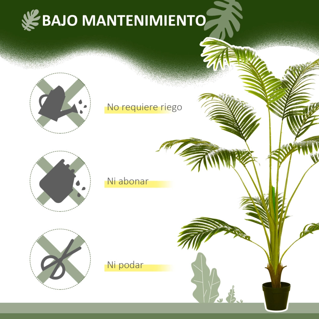 Palma Areca Artificiale ¨C Xylo ¨C 170 cm 11 Foglie Verde per Interno