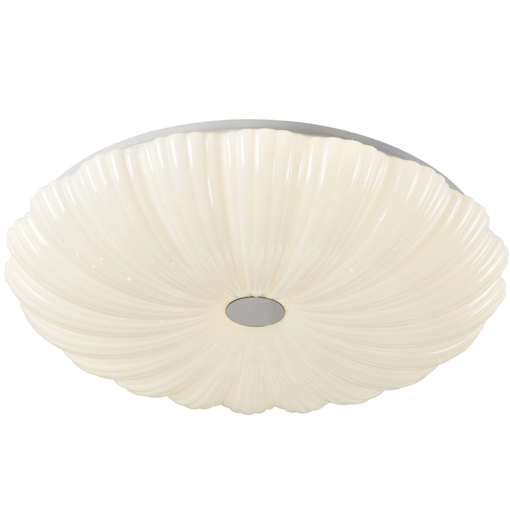 Plafoniera LED Polux Flower 48cm 72W con telecomando