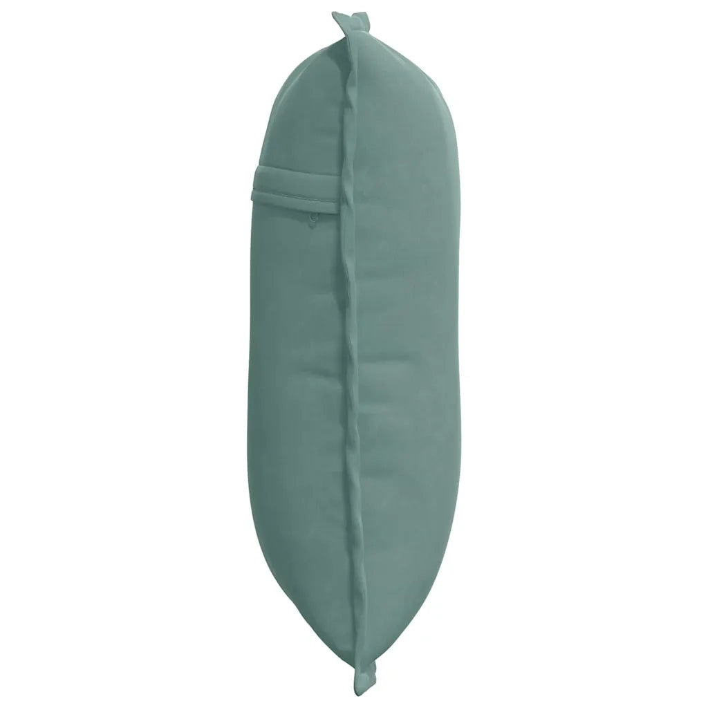 Cuscino per Schiena Verde Mare 50 x 45 cm Tessuto in Cords