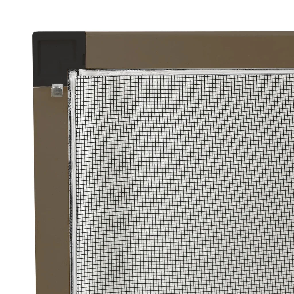 Zanzariera per Finestre Marrone 80x120 cm CFW2615209