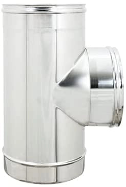 RACCORDO A T INOX F.F.M. CM.13 TUBO STUFA