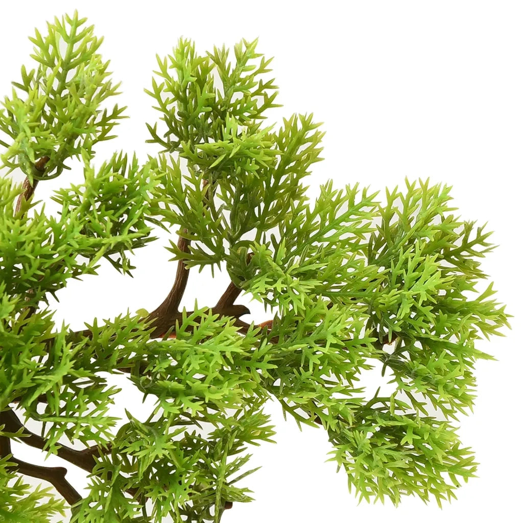 Bonsai di Cipresso Artificiale con Vaso 60 cm Verde cod mxl 68861