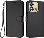 Custodia in Pelle in TPU con Assorbimento di Impatti - Protezione 360° - Portafoglio - Tessitura con Borse per Carte - Tecnologia di Angolazione Rafforzata - Custodia per Telefono