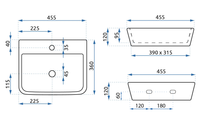 Lavabo Da Appoggio Rea Remi
