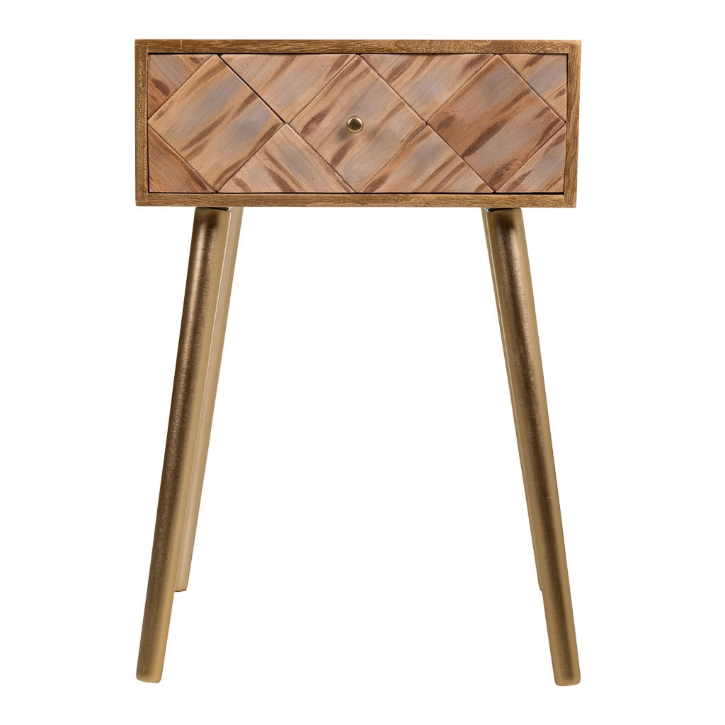 Tavolo in legno marrone 45x34x67h