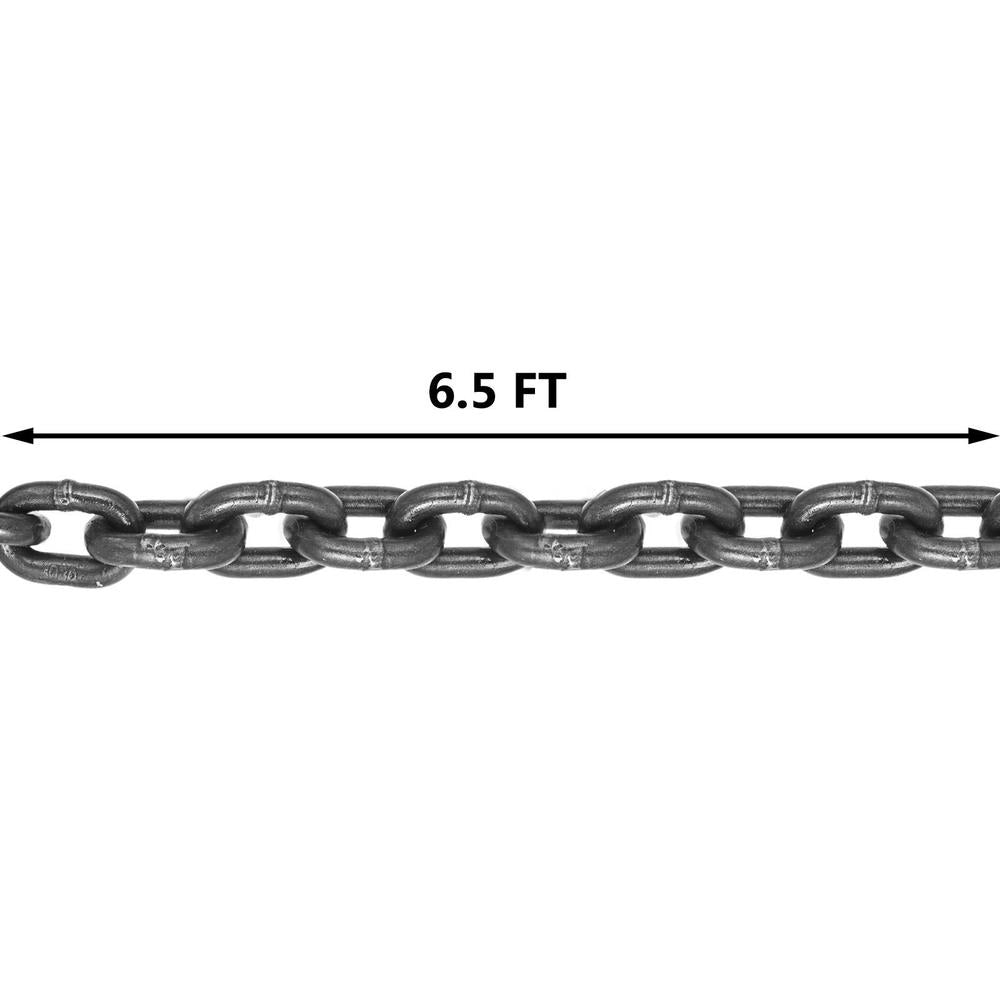 Chain Sling - 10.16 Mm X 2.01 M, Four-legged With Steel Hook - Grade 80