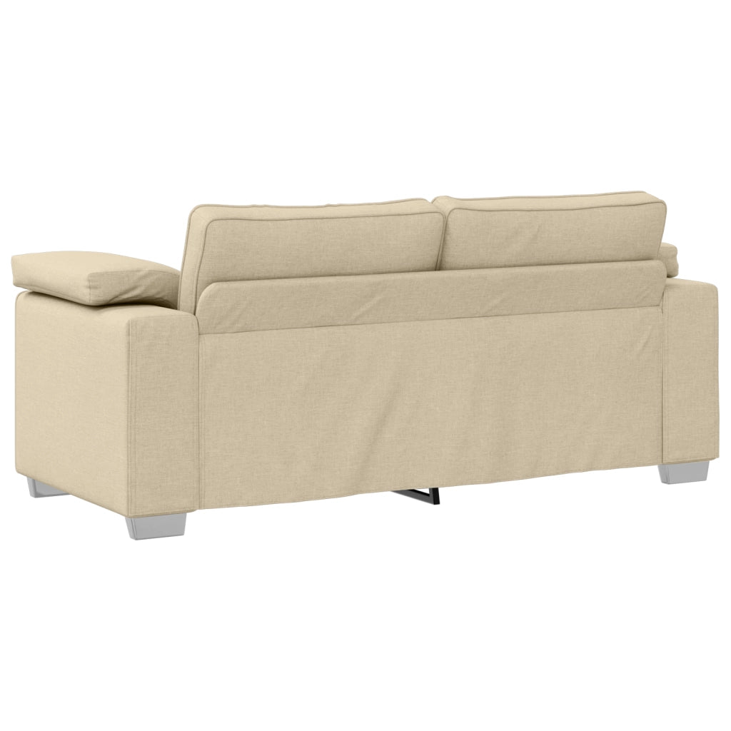SofÃ  Loveseat Crema 140 cm in tessuto