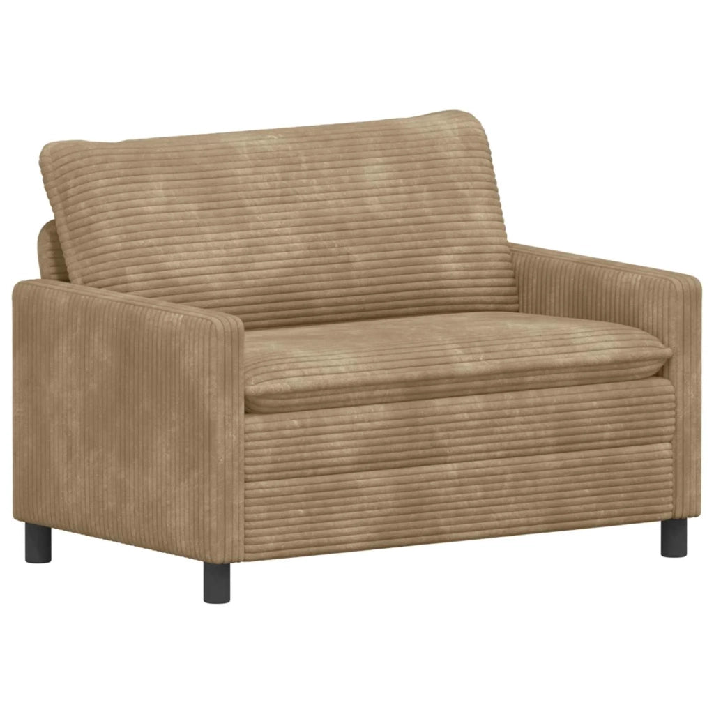 Set di divani 2 pcs Tortora Poliestere 3417058