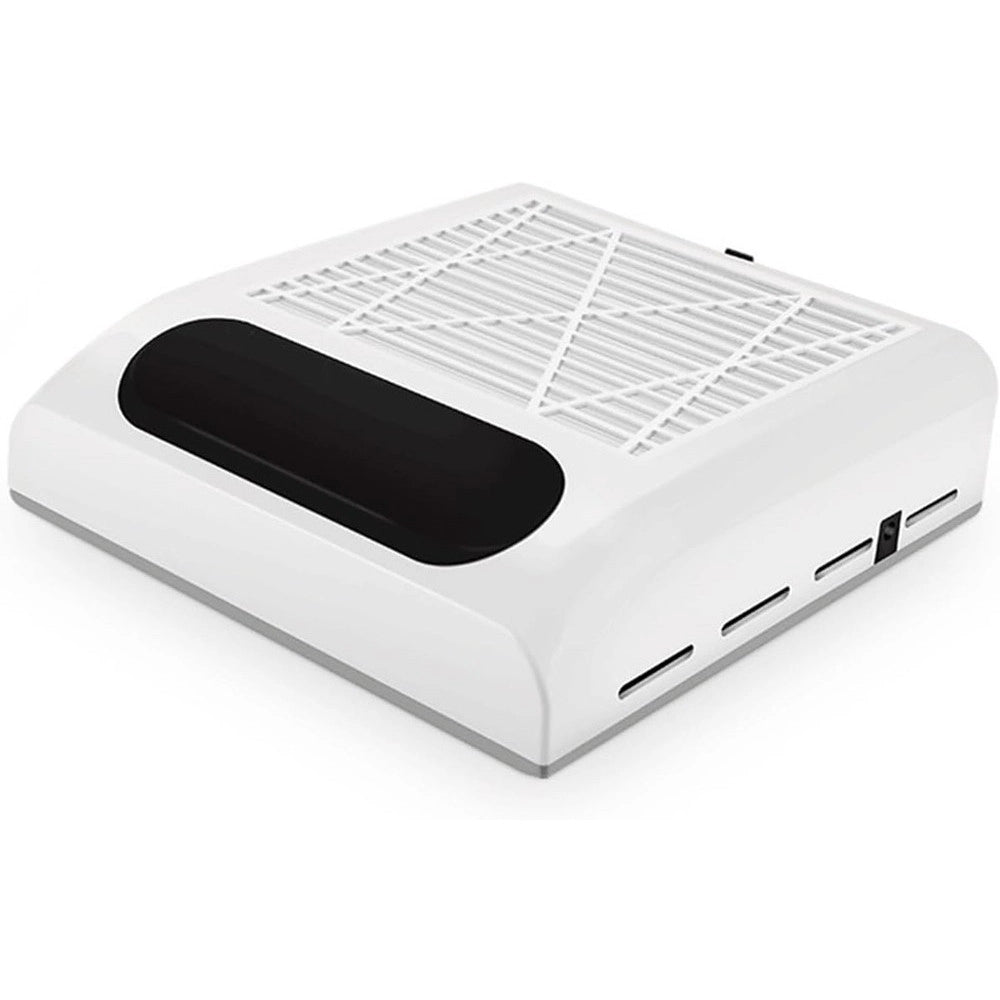 Trade Shop - Aspirapolvere Per Unghie 80 W Manicure Professionale Collettore Polveri Filtro -