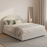 Akis, Letto Piazza e Mezza Sfoderabile Made in Italy, Bianco