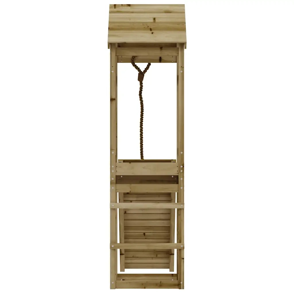 Casetta con Arrampicata in Legno di Pino Impregnato CFW3221278