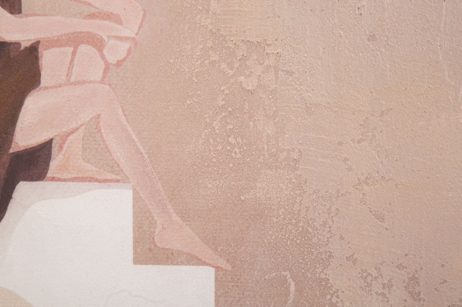 Dipinto su Tela Ladies 80x3,7x100 cm in Legno e Tessuto