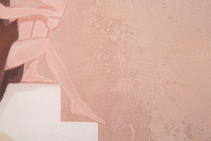 Dipinto su Tela Ladies 80x3,7x100 cm in Legno e Tessuto