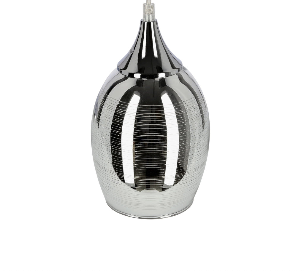 Lampada a sospensione Candellux Marina cromata Ø14 E27