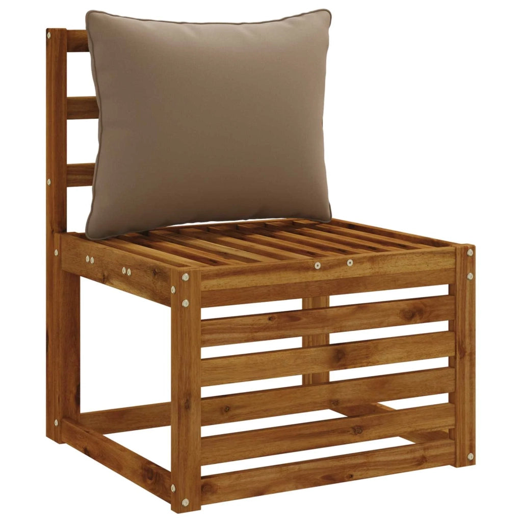 Cuscino per Schiena a 1 Pezzo PUTTEN 100% Poliestere Tortora 946907