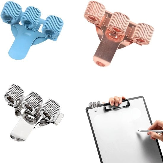 3 Clip per penne in acciaio inossidabile, clip per penne, clip per abbigliamento per accessori di infermieristica, chiusura per infermieri, per uso domestico, in ufficio, presso medici, piloti.