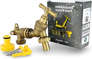 Valvola di scarico 1/2" BSP con piastra di supporto in ottone BS1010-2 - Rubinetto a risparmio d'acqua