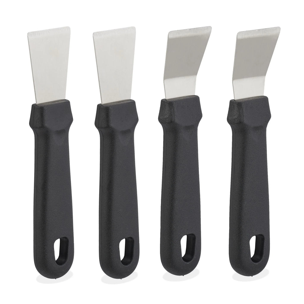 Set di 4 spatole di pulizia pratiche per cucina 25 x 5 x 2 cm in acciaio inox argentato 13_0014181