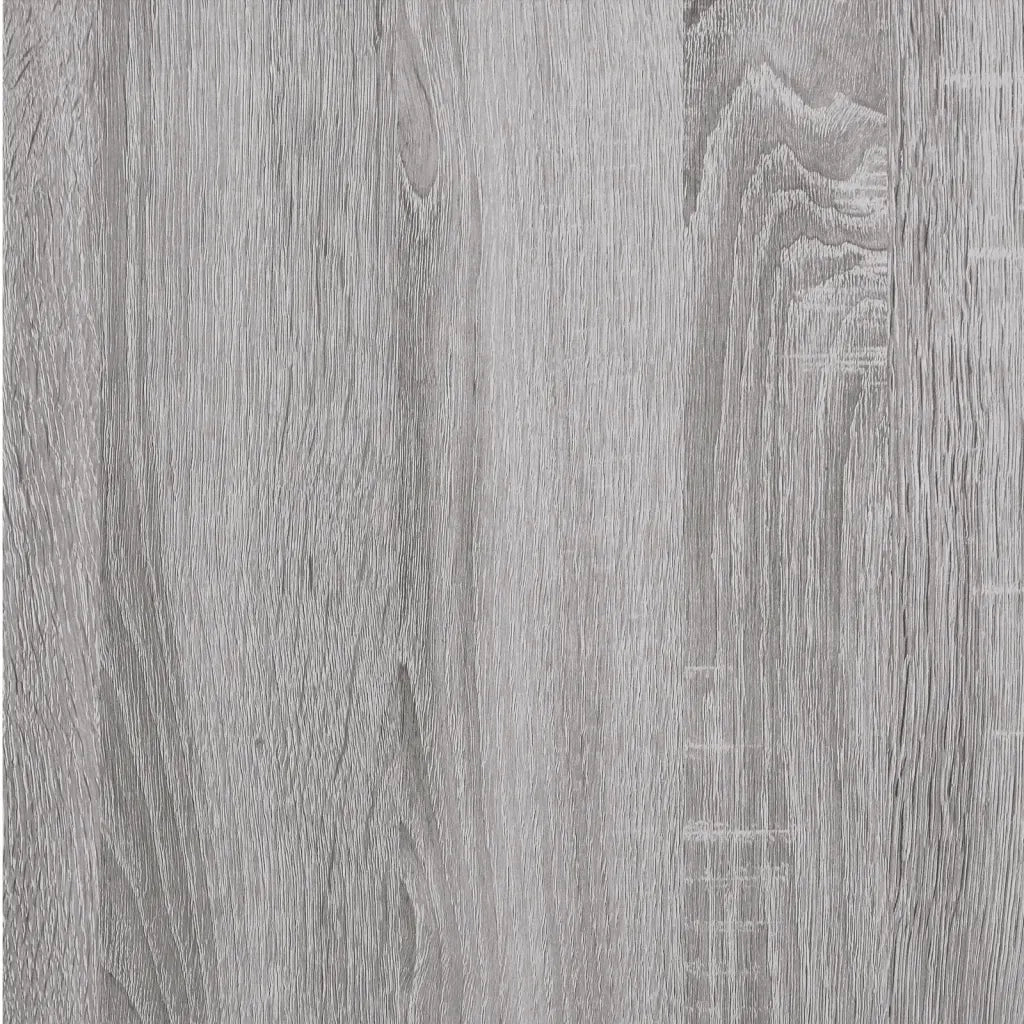 Comodino-Tavolino da notte Grigio Sonoma 40x35x70 cm in Legno Multistrato 638470