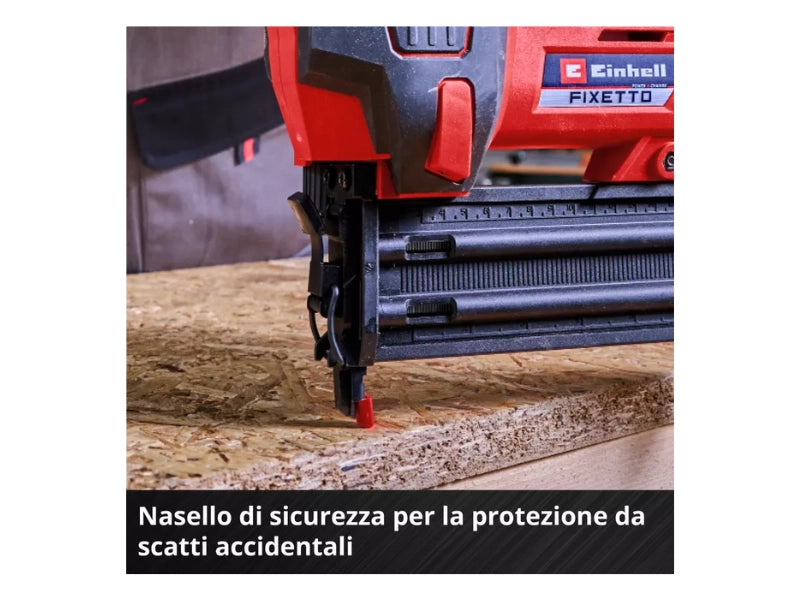 Chiodatrice a batteria Einhell FIXETTO 18/50 N Power X-Change 60 colpi/min LED