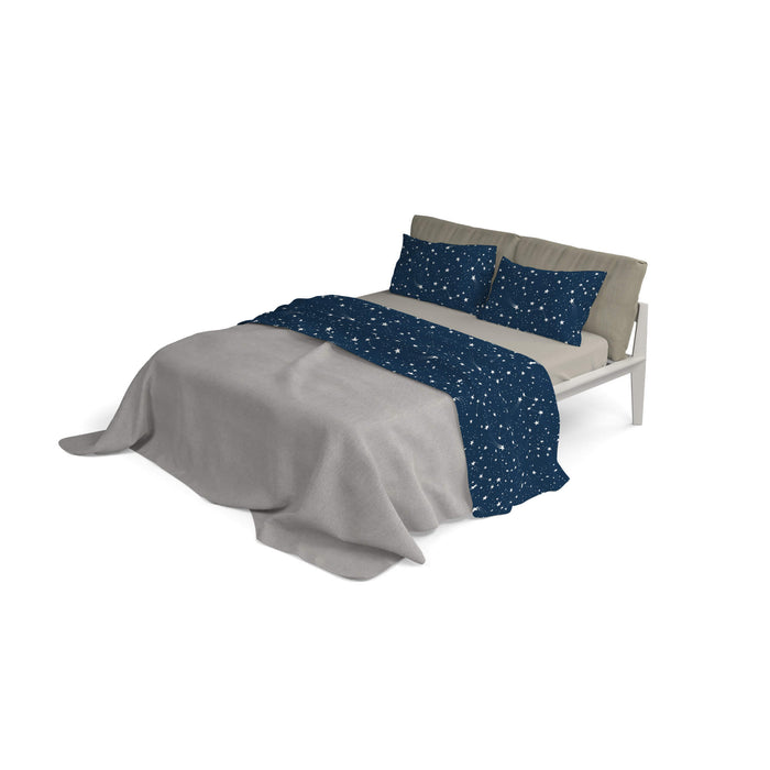 Set Lenzuola Singolo con Stampa Sopra Sotto e Federe Belle