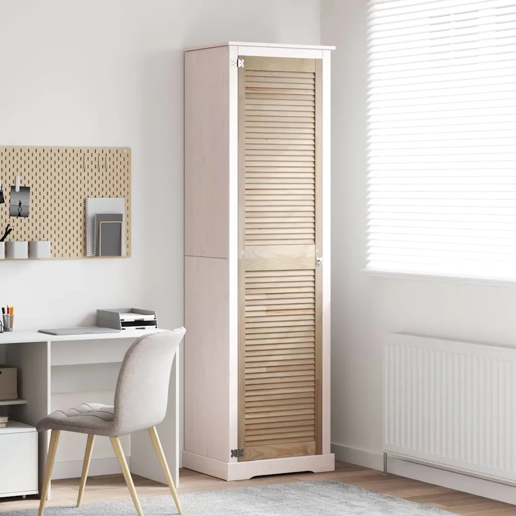 vidaXL Porta per Armadio Altro con porta Marrone 201 x 49.5 x 2.1 cm
