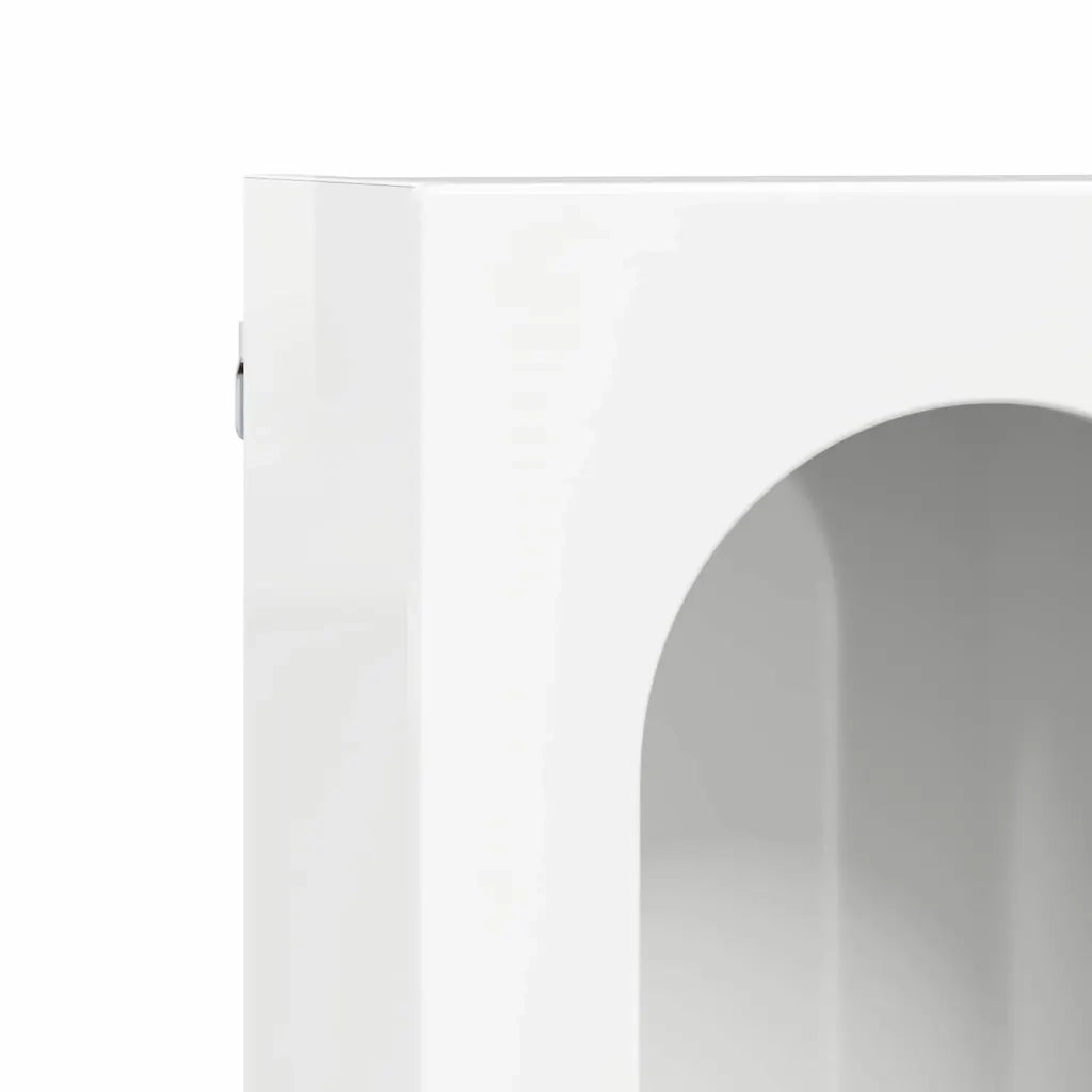 Armadio pensile Bianco Lucido 60 x 20 x 40 cm Legno multistrato CFW2252674