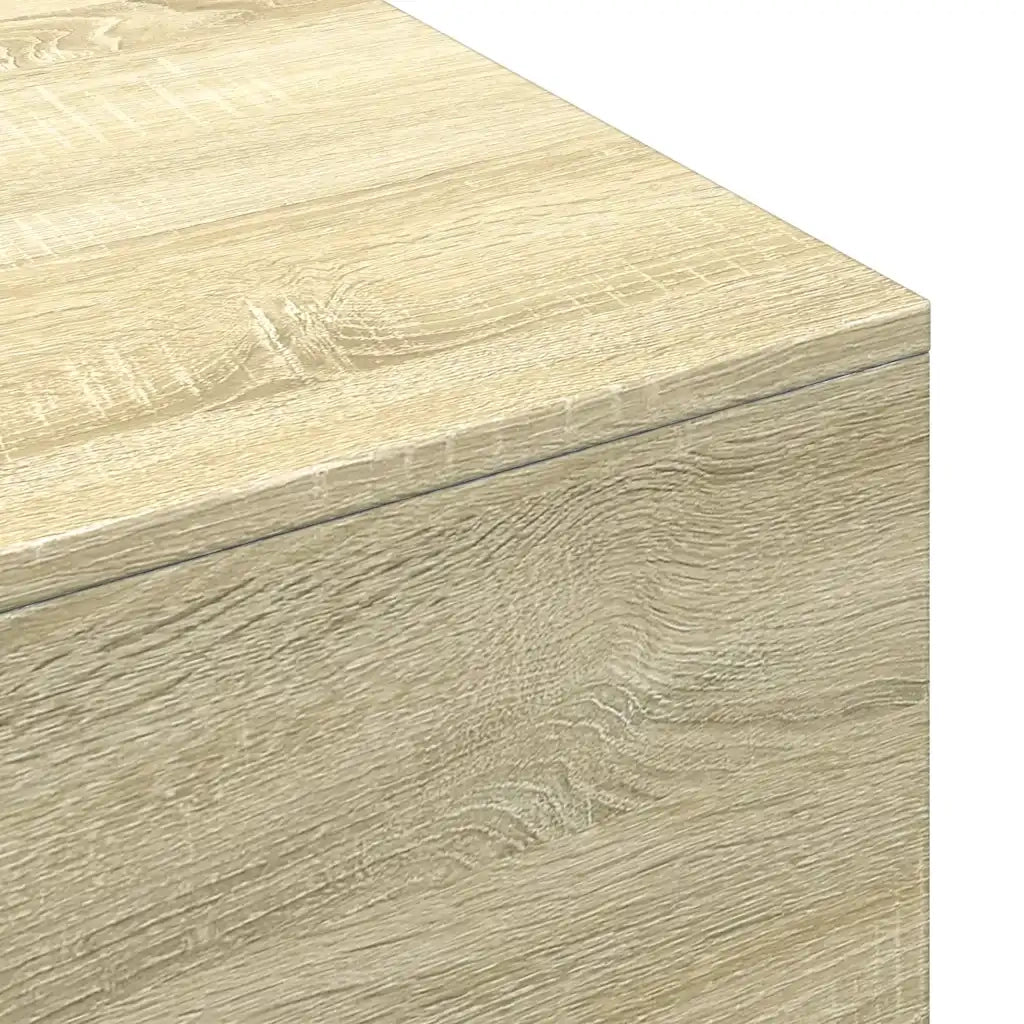 Tavolino Rovere Sonoma 100x49,5x31 cm in Legno Multistrato 834894