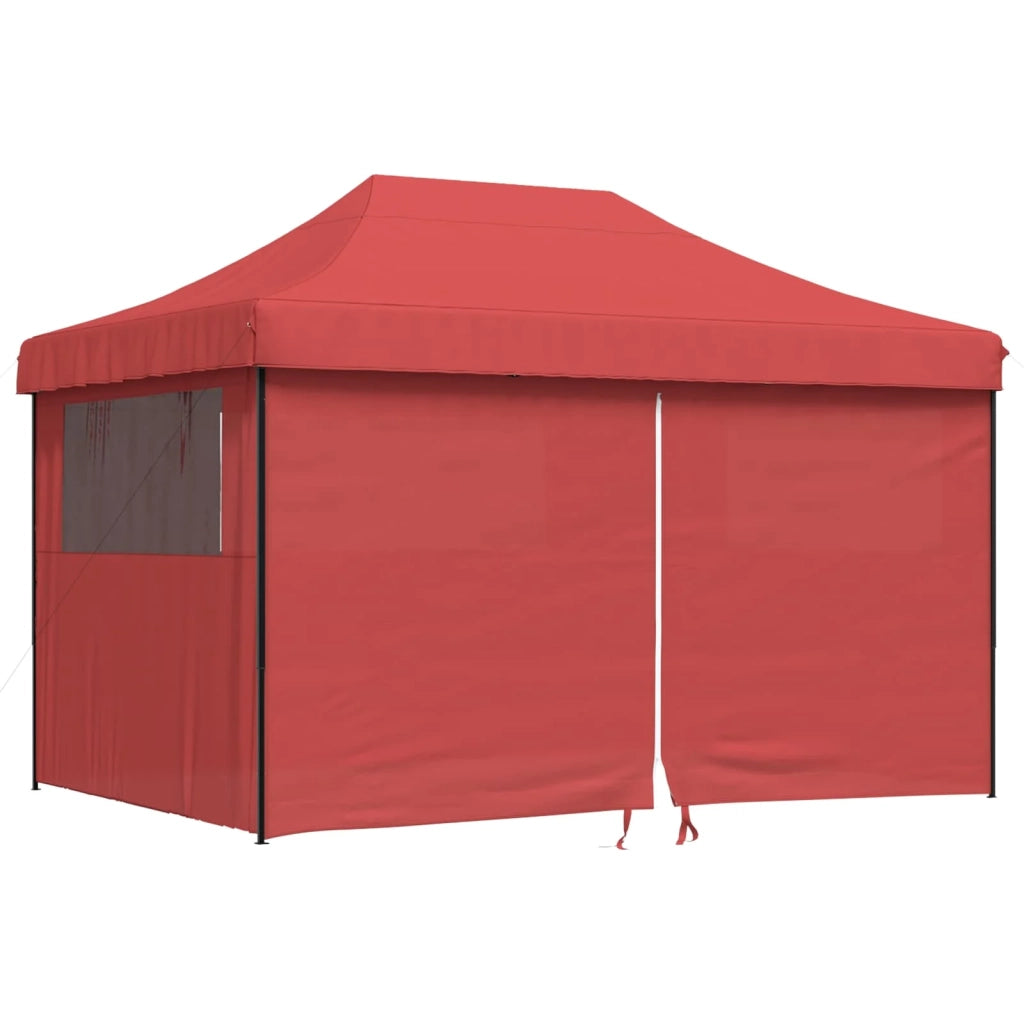 Tenda Party-Tenda da festa Borgogna 279 x 410 x 315 cm Tessuto Oxford 918624