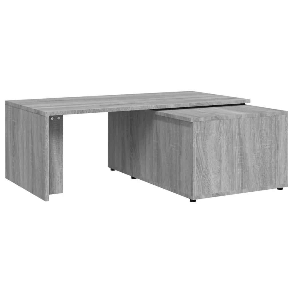 Tavolino da Salotto Grigio Sonoma 150x50x35cm Legno Multistrato 815469