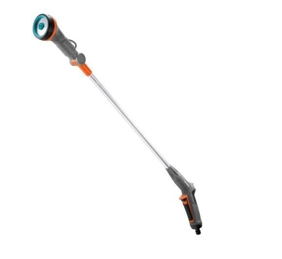 Gardena 18334-20 ugello atomizzatore per pistola ad acqua da giardino Lancia a spruzzo d'acqua da giardino Plastica Nero, Grigio, Arancione