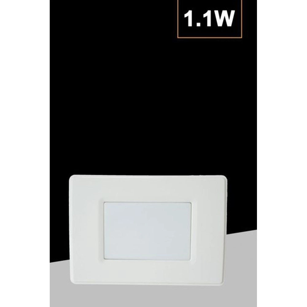 Trade Shop - Punto Luce Emergenza Segnapasso Incasso Scatola 503 1.1w Luce 3000k 4000k 6500k Xgyjd-001 - -bianco Caldo      -