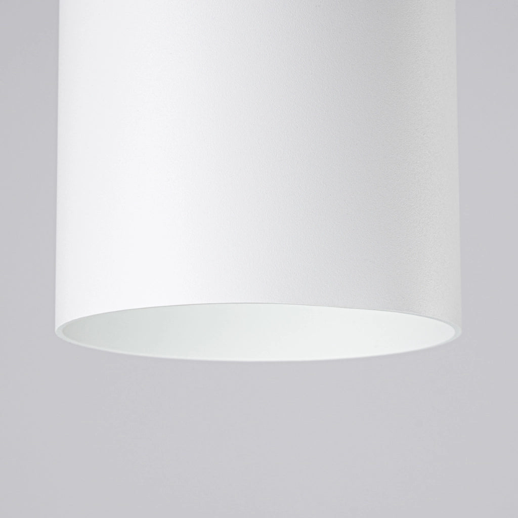 Spot soffitto BARREN bianco/legno Ø12cm 1xGU10 10W