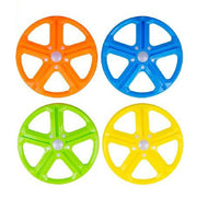 Trade Shop - Frisbee Con Led Disco 20 Cm Giochi Sport Bambini Ragazzi 4 Colori Ass. 6563028 -