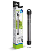 Aquael Fix2 - riscaldatore elettronico pretarato a 25°C per acquari Wattaggio Riscaldatori e lampade terrario: 50W