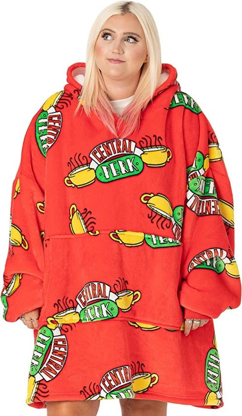 Sweatshirt daunensetto / Grande oversized deken hoodie unisex per donne e uomini / hoodie