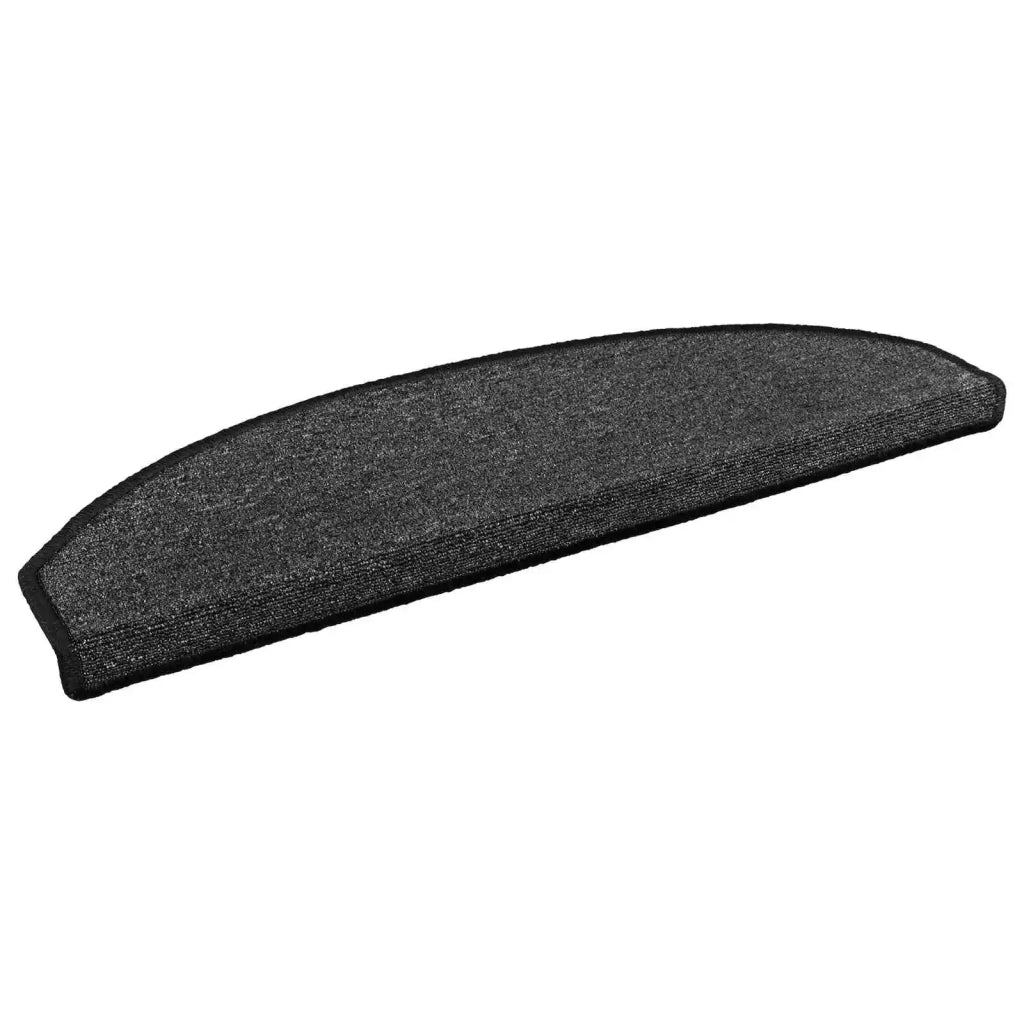 Tappetini per scale autoadesivi Semicircolare 15 pcs Antracite 42038635
