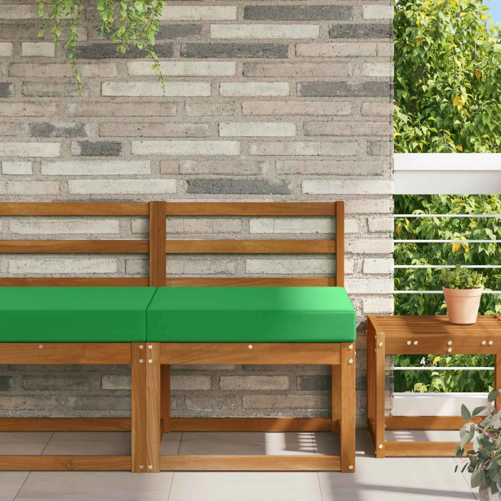 Cuscino per sedie | Cuscino per divano da esterno Verde 60 x 60 x 8 cm Poliestere