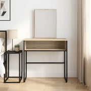 Tavolo da Trucco con lo scaffale Rovere Sonoma 81 x 40 x 131 cm 8007690