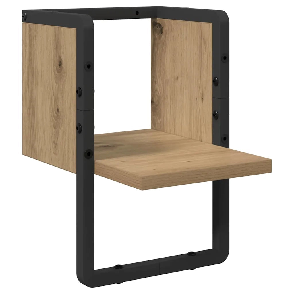 Scaffale da parete Rovere Artigianale 20 x 25 x 30 cm 893635