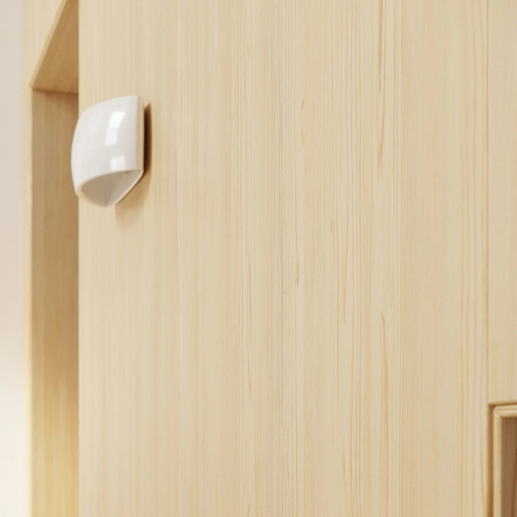 Applique TRIBUN Pure Lume bianco lucido ceramica G9
