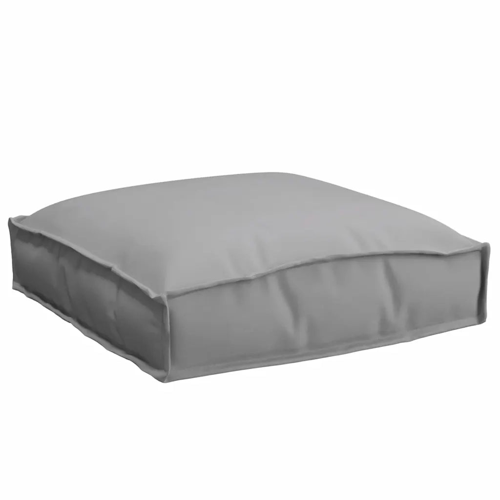 Cuscino 6 pcs Grigio 40 x 40 x 8 cm Tessuto Oxford 42001599