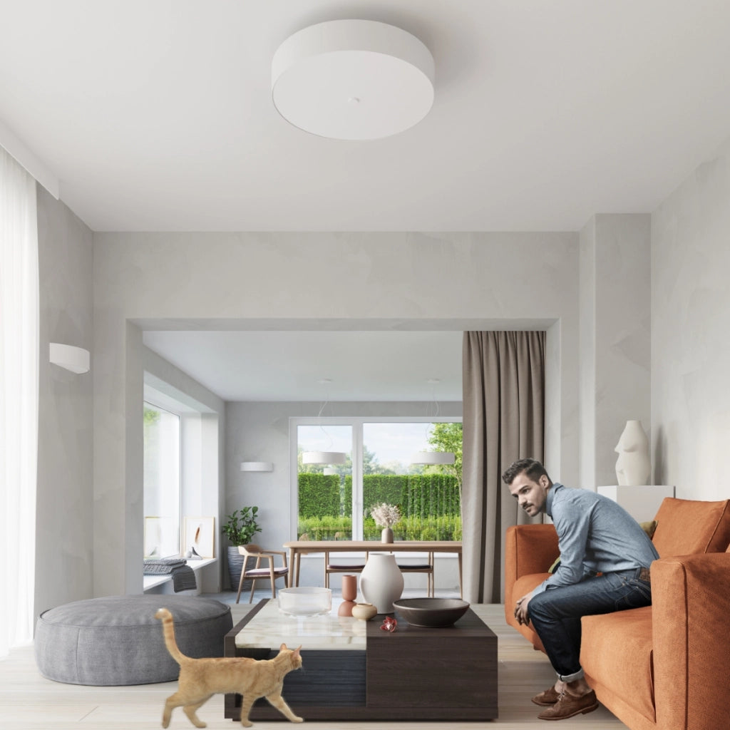 Lampada da soffitto SKALA 50 bianco