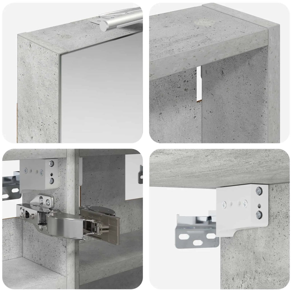 Set di Armadi da Bagno con lo scaffale 3 pcs 100 x 10,5 x 50 cm 3403691